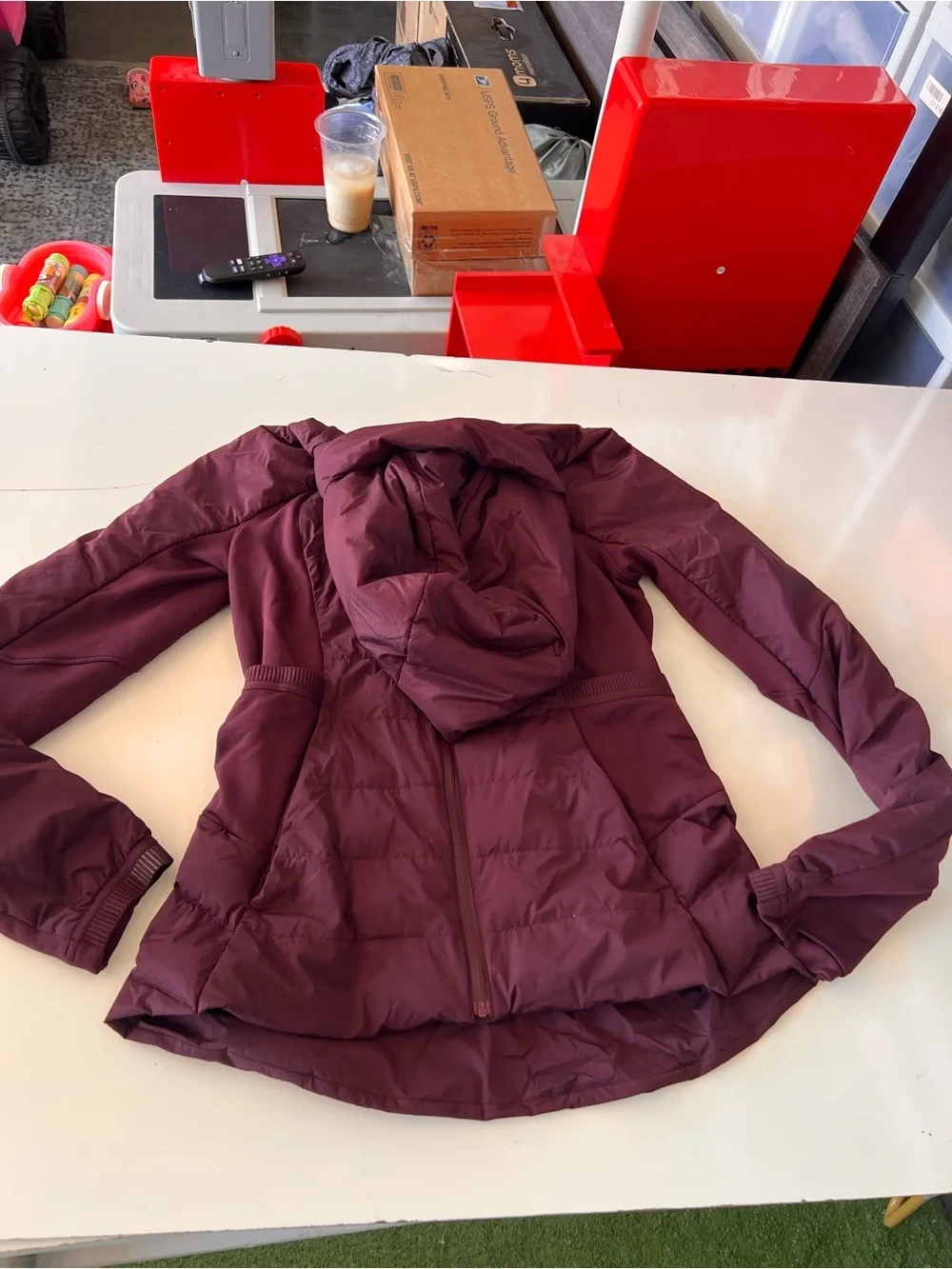 lululemon athletica hooded quilted